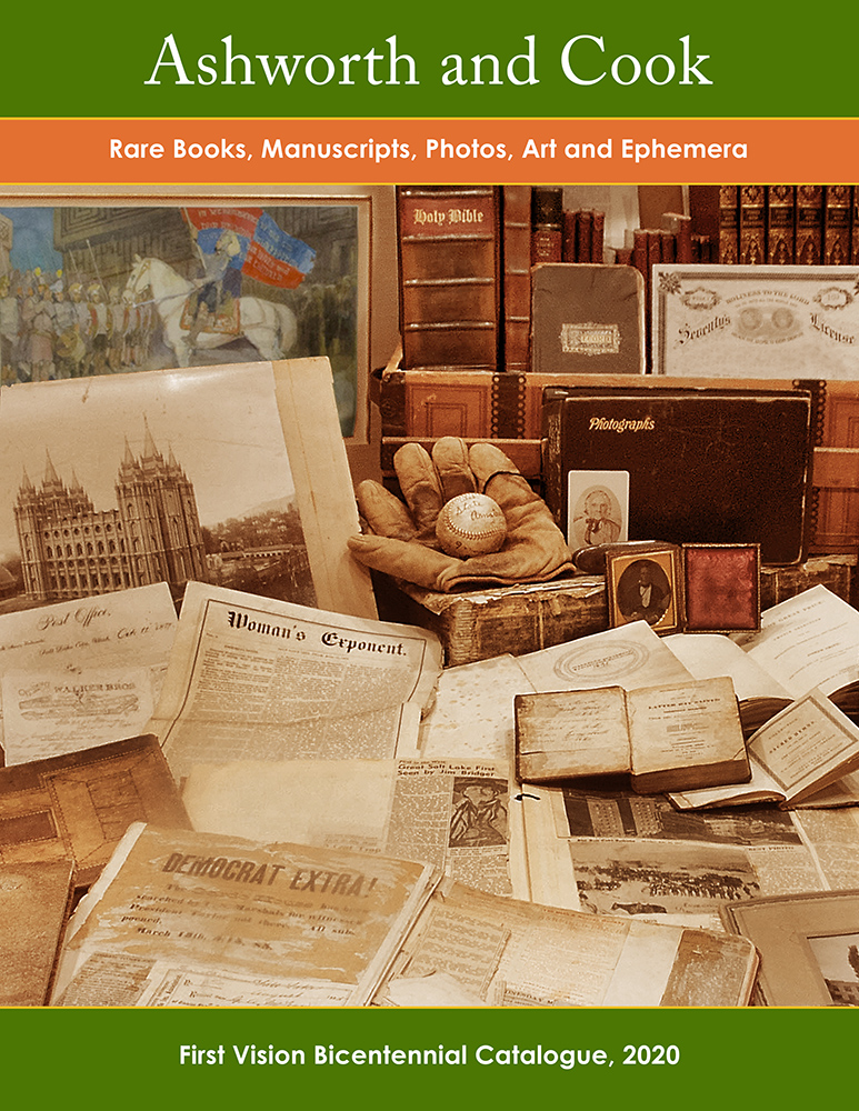 Ashworth and Cook First Vision  Bicentennial Catalogue 2020